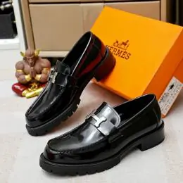 hermes cuir chaussures pour homme s_120a63b